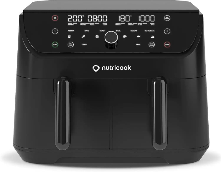 سرخ کن دوقلو نوتریکوک مدل NUTRICOOK NC-AFD185 ا NUTRICOOK Air Fryer NC-AFD185