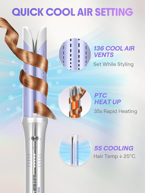 فر کننده و حالت دهنده مو شیگلم مدل Airflow Styler Pro