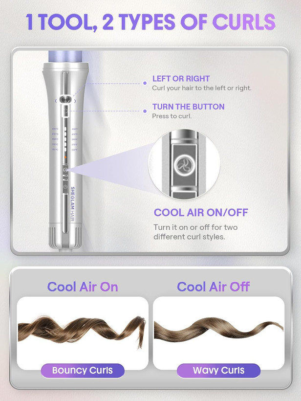 فر کننده و حالت دهنده مو شیگلم مدل Airflow Styler Pro