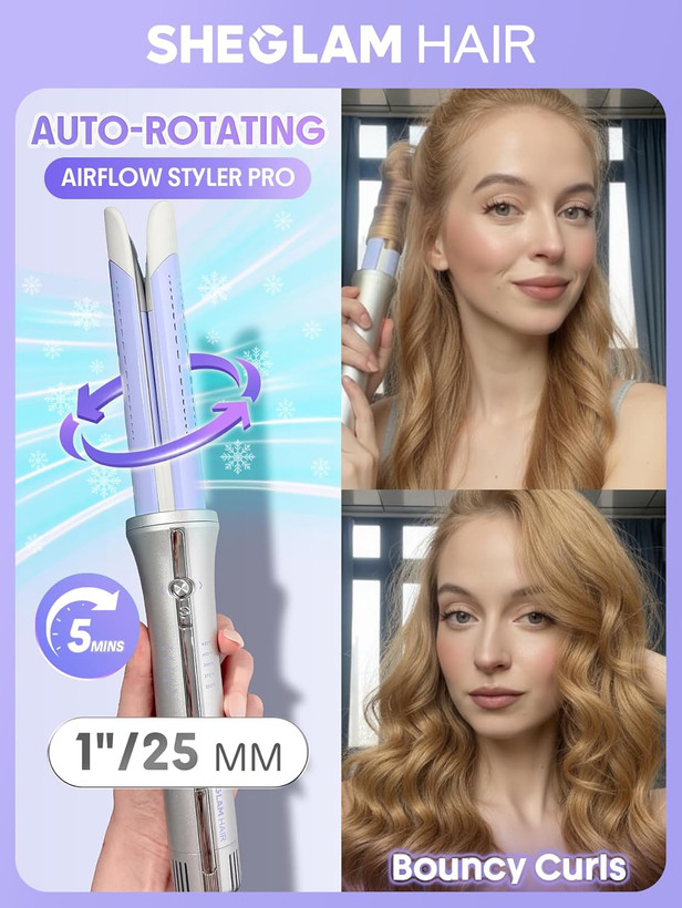 فر کننده و حالت دهنده مو شیگلم مدل Airflow Styler Pro