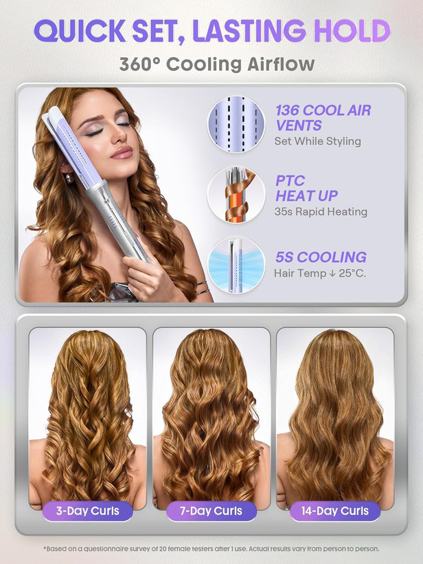 فر کننده و حالت دهنده مو شیگلم مدل Airflow Styler Pro